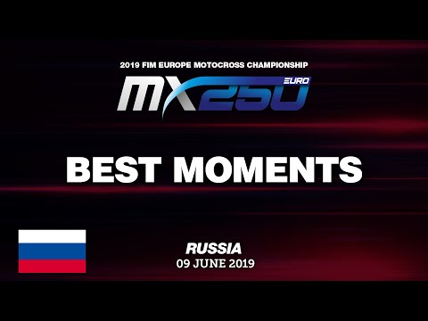 EMX250 Race1 Highlights   Round of Russia 2019 #motocross