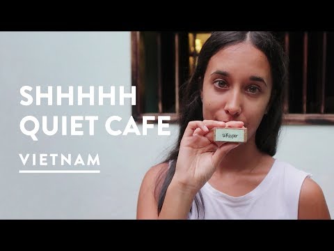 WHISPER ONLY! REACHING OUT TEA HOUSE CAFE | Hoi An, Vietnam Vlog 079, 2017 | Digital Nomad