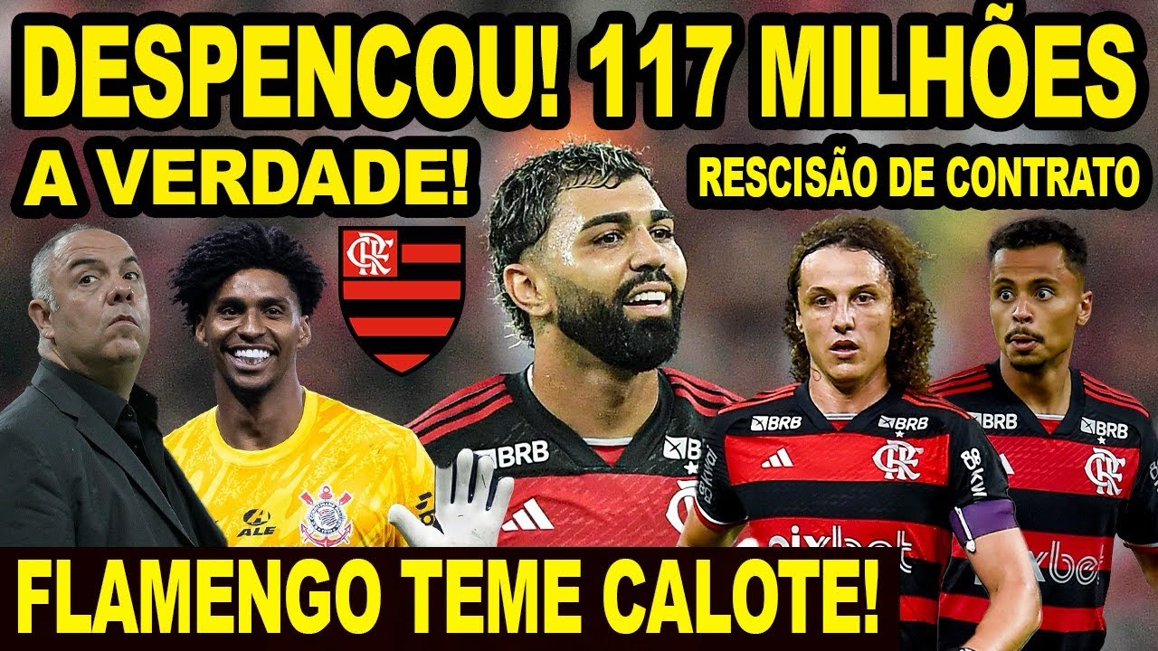 117 MILHÕES! VALOR DE GABIGOL DESPENCA NO FLAMENGO! ALLAN PEDIU PARA RESCINDIR COM O MENGÃO? TREINO