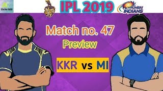 IPL 2019~ KKR vs MI- Preview | Absolute Quirky