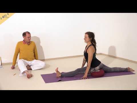 Vorwärtsbeugender Spagat - Yoga Asana Lexikon