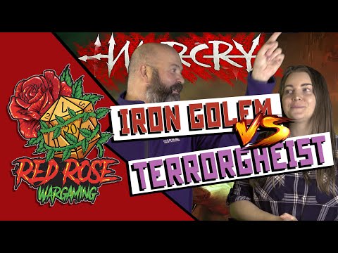 Is the Terrorgheist terrible?  Age of Sigmar: Warcry Battle Report: Iron Golem vs Terrorgheist