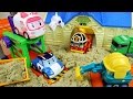 Robocar Poli Car Toys And City Hall Sand Play