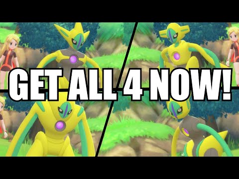 Ottieni TUTTE le forme cromatiche di Deoxys ORA in Pokémon Diamante Brillante e Perla Brillante