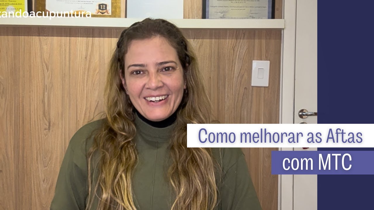 Como melhorar aftas com a Medicina Chinesa?