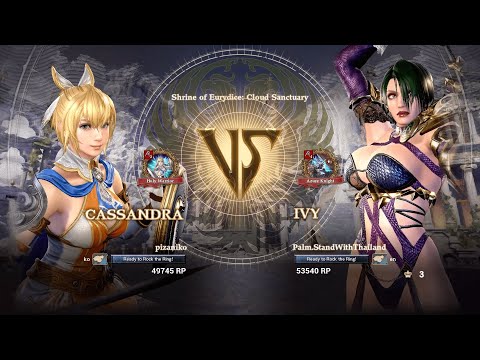 SOULCALIBUR™Ⅵ  pizaniko(Cassandra) VS Palm(Ivy)