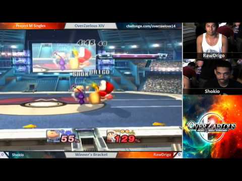OverZaelous XIV: Shokio (Olimar, Wolf) vs. RawDrigo (Icys, Falcon)
