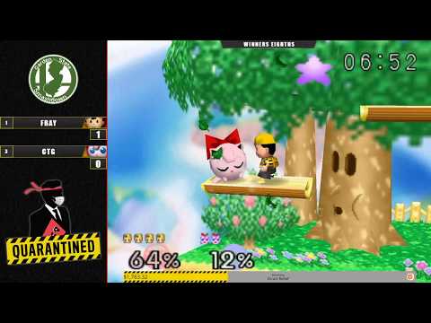 Quarantined Rapport EC - Fray (Ness) Vs. CTG (Jigglypuff) Super Smash Bros Winners Eighths - SSB64