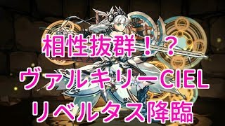 【実況パズドラ】リベルタス降臨　ヴァルキリーCIELで挑戦