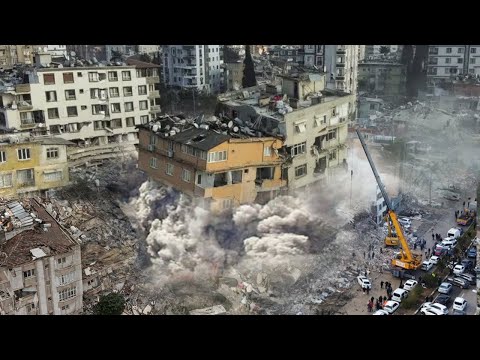 Turkey hit by Second Earthquake! M6.4 and M5.8 Earthquakes in province of Hatay