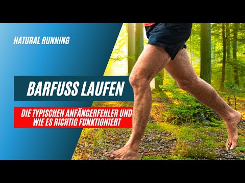 🦶Richtig BARFUß LAUFEN 🏃 | Natural-Running-Coach Fabian erklärt wie Laufen ohne Schuhe funktioniert