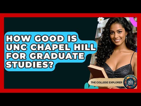 How Good Is UNC Chapel Hill For Graduate Studies? - The College Explorer