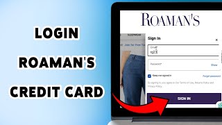 How To Login Roaman's Credit Card | Sign In To Roaman’s Platinum Credit Card 2025