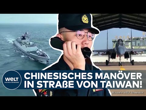 TAIWAN: Heer, Marine und Raketenstreitkräfte! China startet Großmanöver! Warnung an USA!