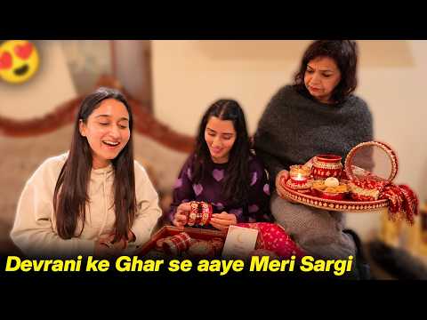 Chhoti Bahu ke Ghar se Aaye mere Karwachauth Sargi or Gifts