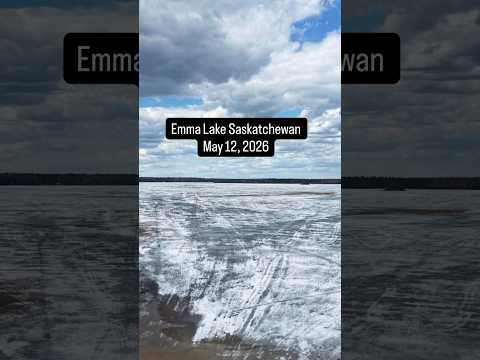Emma Lake Ice Update - May 12, 2026