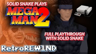 Deep Fake Solid Snake Plays Mega Man 2