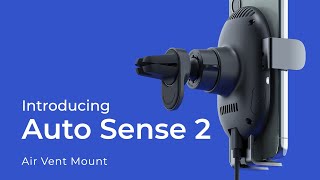iOttie Auto Sense 2 Qi2 Telefoonhouder Auto Ventilatierooster met Opladen 15W video