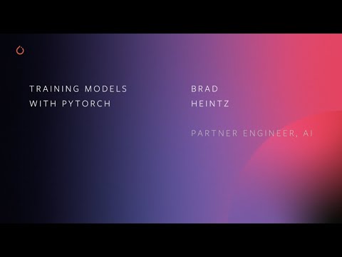Training with PyTorch