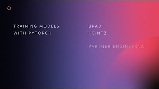 Training with PyTorch
