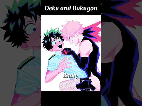 Deku n Bakugou😂❤️#anime #mha #bnha #myheroacademia #deku #bakugou #bakudeku #fyp #memes #shorts