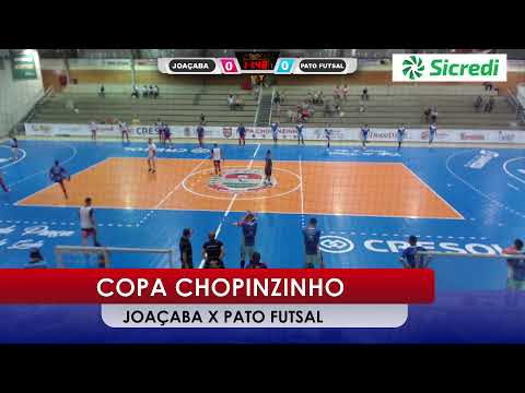 Copa Chopinzinho 2020 - Joaçaba x Pato Futsal - Ao vivo