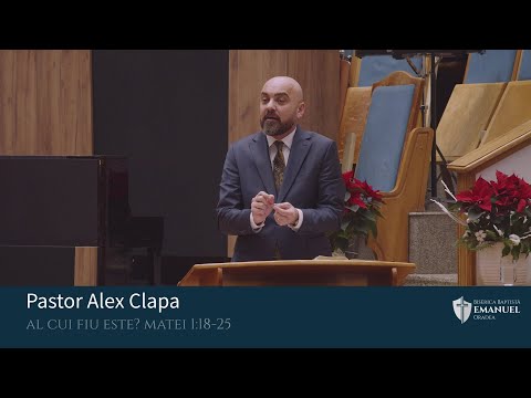 25.12.25 AM | A. Clapa „Al cui fiu este?” Matei 1:18-25