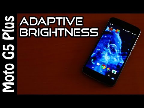 💡Moto G5 Plus Tips🔨 Adaptive Brightness Setting! [4K]