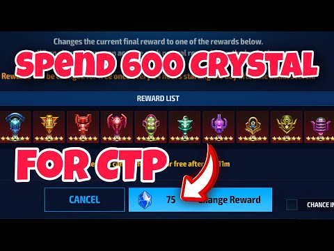 Spend 600 Crystal for CTP and Get......| marvel future fight