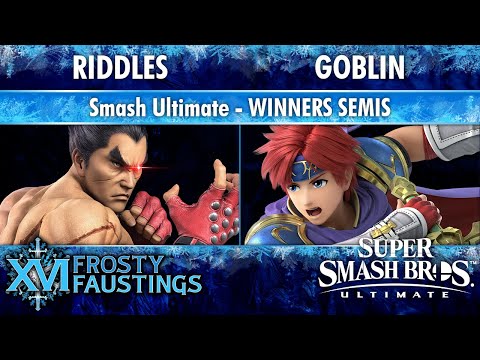 Frosty Faustings XVI Winners Semis - Riddles (Kazuya) vs Goblin (Roy) - Smash Ultimate
