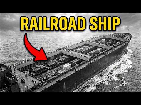How The U.S Built Floating Railroad Ships That Saved The North Africa Campaign
