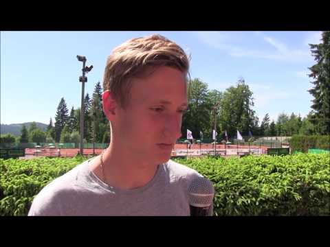 Ondřej Štyler po prohře ve druhém kole kvalifikace turnaje Futures v Jablonci nad Nisou 2017