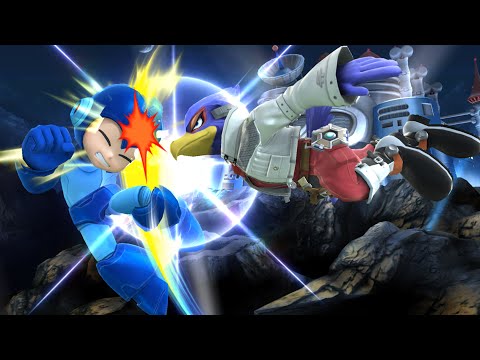 SMB4WIIU — BEAT (MEGA MAN) VS WILL TRAIN (FALCO).