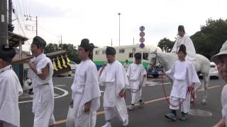 preview picture of video '【Japan】 鷲宮神社 夏越祭の行列　－　Matrix of Nagoshi Festival  （２）'