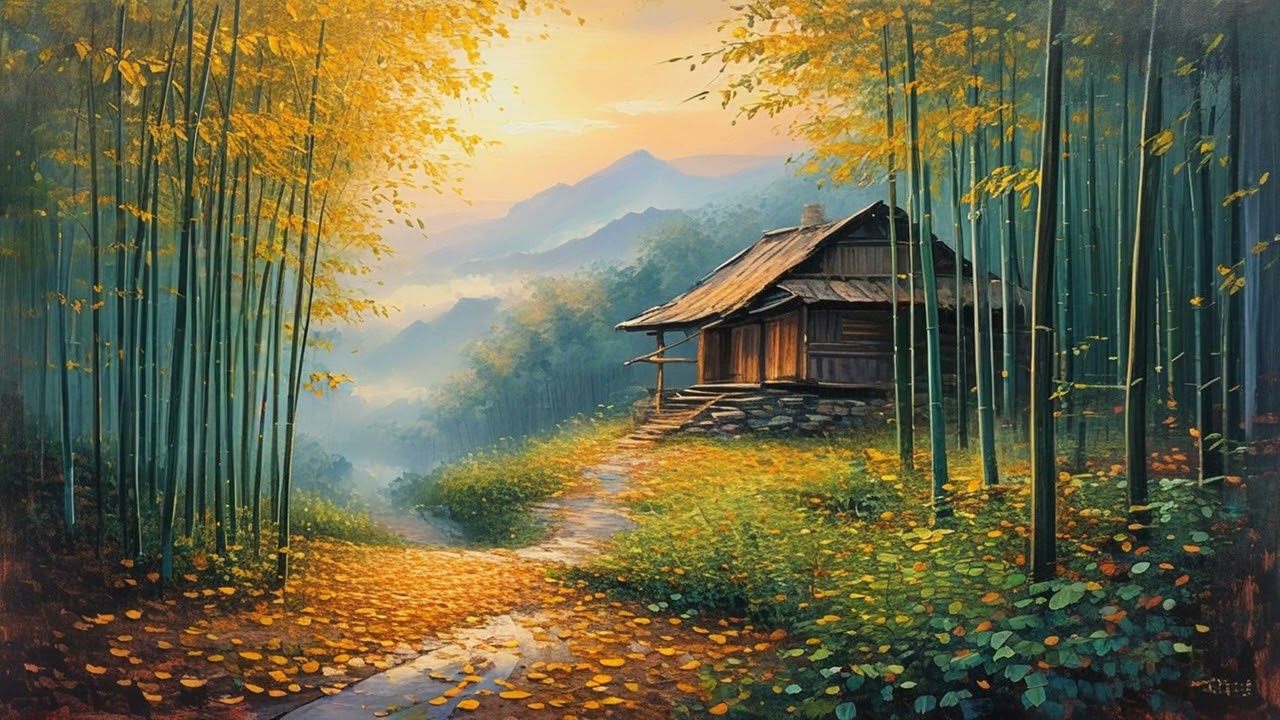 4-Hour Bamboo Serenity: Soothing Flute & Piano Music for Sleep, Study & Relaxation