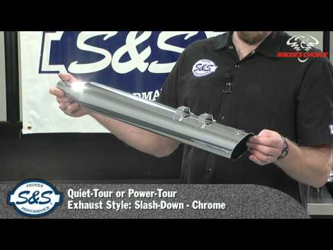 BIKER'S CHOICE S&S Cycle: Muffler Overview