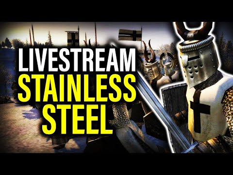 MEDIEVAL 2 TOTAL WAR: STAINLESS STEEL LIVE! - Total War Mod Gameplay