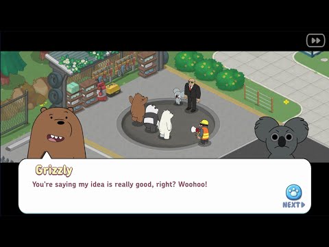 We Bare Bears Match3 Repairs #15 Nom Nom's Estate - Garage