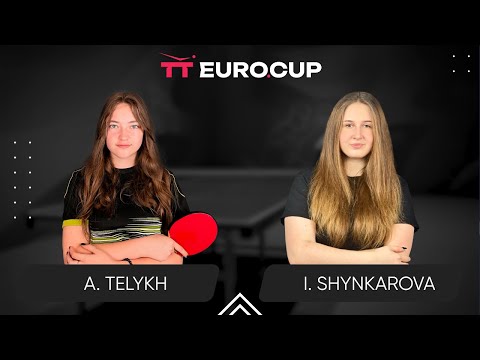 12:25 Anastasiia Telykh - Iryna Shynkarova 01.08.2024 TT Euro.Cup Women Ukraine Star. TABLE 4