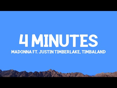 @madonna - 4 Minutes (Lyrics) ft. @JustinTimberlake, @Timbaland
