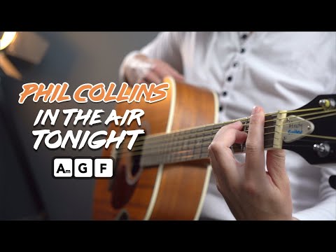 In The Air Tonight guitar lesson tutorial - Beginner + Intermediate