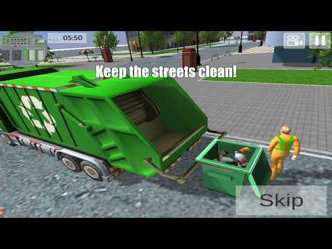 Junior Garbage Truck Parker Video
