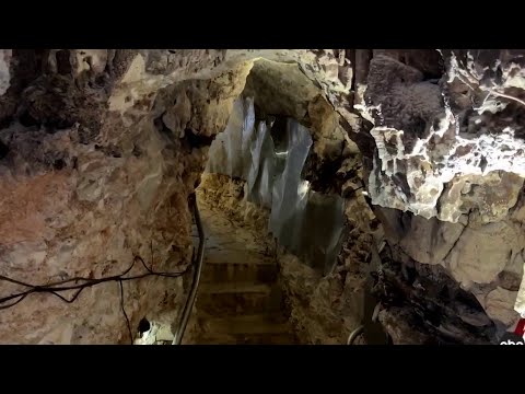 Exclusive tour of the listed San Antonio home with a backyard cave