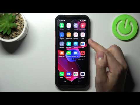 How to Change Screen Recorder Sound Settings on DOOGEE V20 - Open Screen Recorder Settings