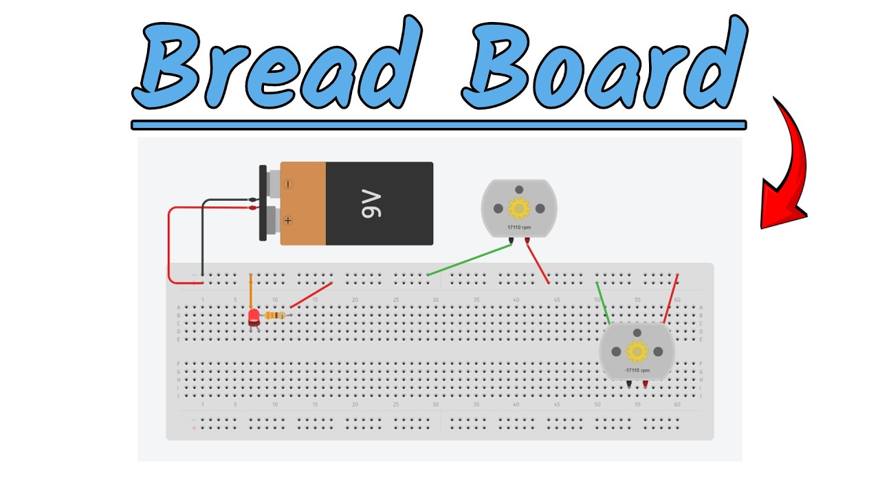 How to use the breadboard ? Sinhala