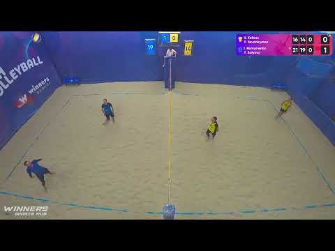 12:50 V. Kelbas / Y. Yevdokymov - I. Romanenko / Y. Sulyma 01.10.2022 | Winners Beach Volleyball