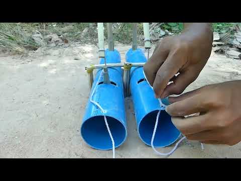 Easy Snake Trap - Creative Method DIY Snake Trap Using 2 PVC Pipe That Work 100%