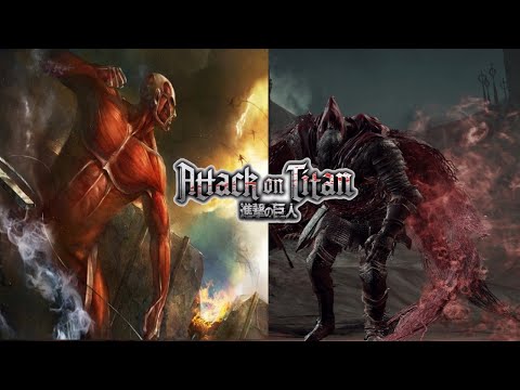 Slave Knight Gael But With Attack On Titan Music (Dark Souls 3 x AOT)