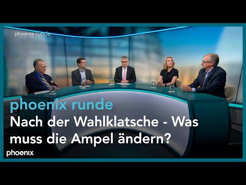 phoenix runde: Nach der Wahlklatsche - Was muss die Ampel ändern?