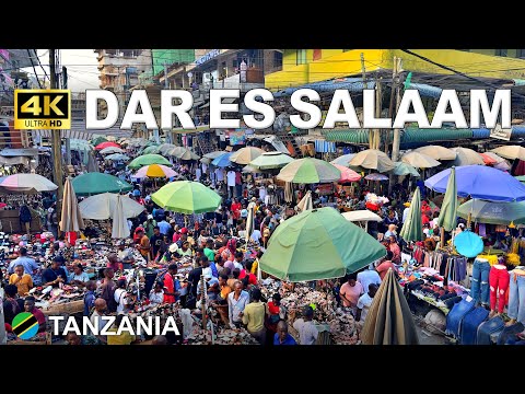 Dar es Salaam – A City Walk Through Kariakoo & Jangwani | Tanzania 🇹🇿 Dec 2025 [4K]